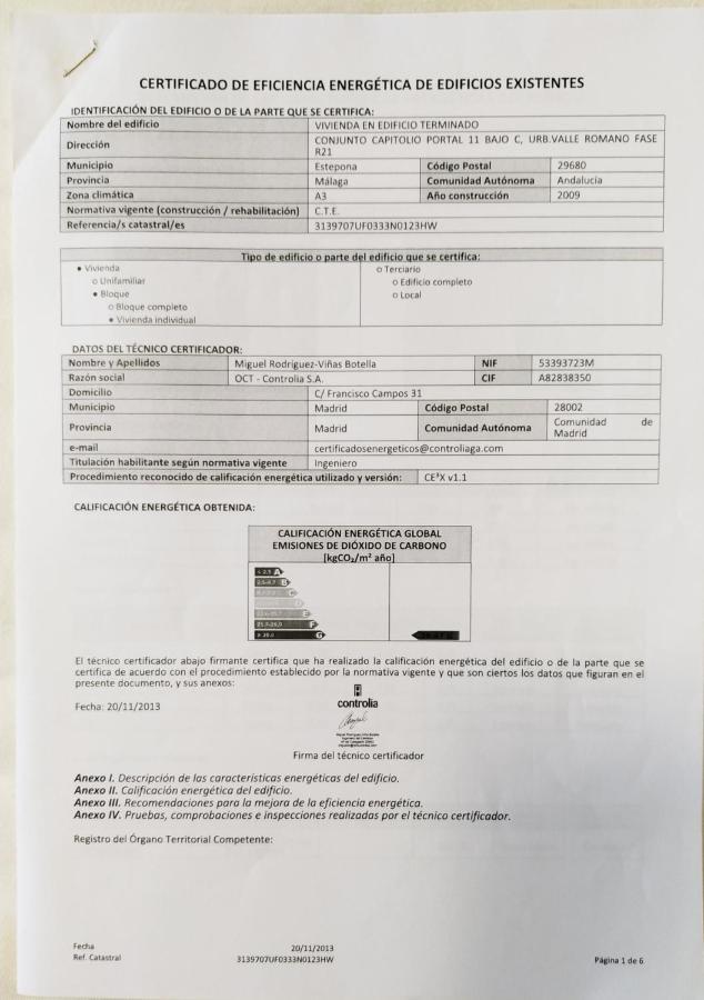 Urb. Valle Romano Capitolio 11B-C 에스테포나 외부 사진
